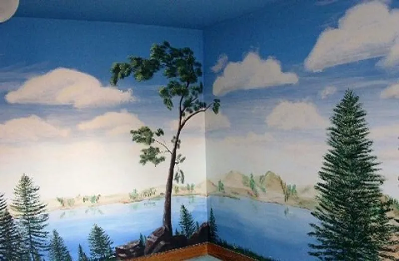 Mural work by Annette Colgrove — 1
