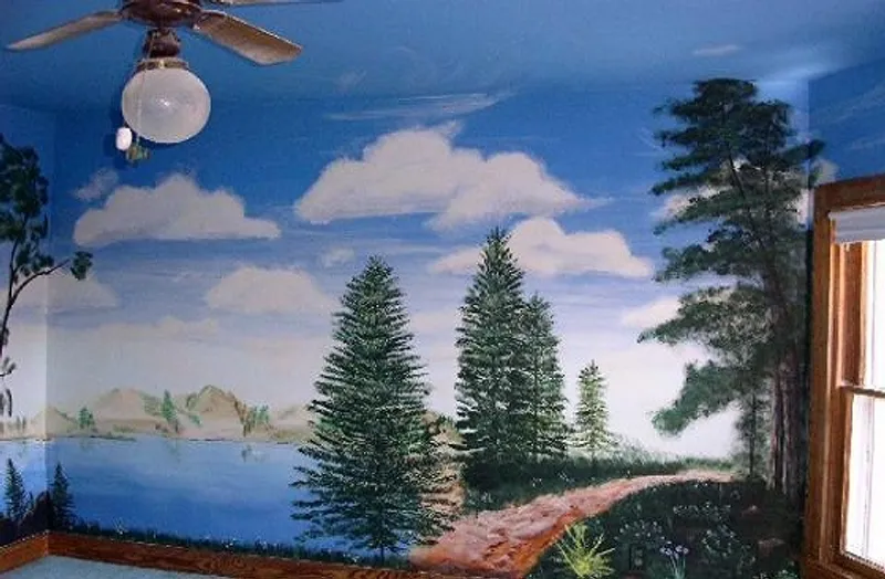 Mural work by Annette Colgrove — 2