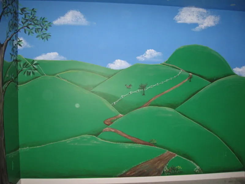 Mural work by Annette Colgrove — 9