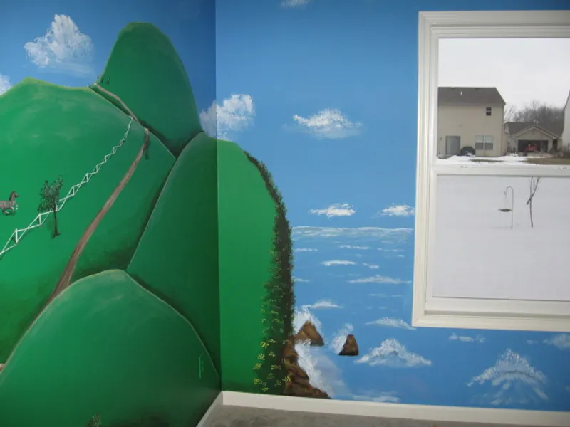 Mural work by Annette Colgrove — 10