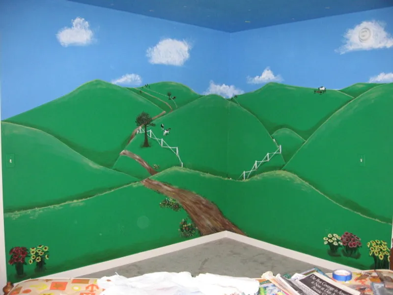 Mural work by Annette Colgrove — 14