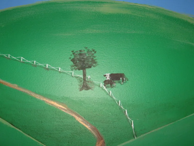 Mural work by Annette Colgrove — 17