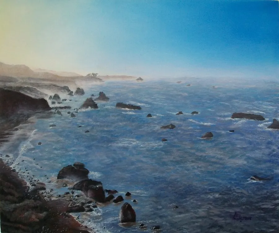 Rocky Shore of California